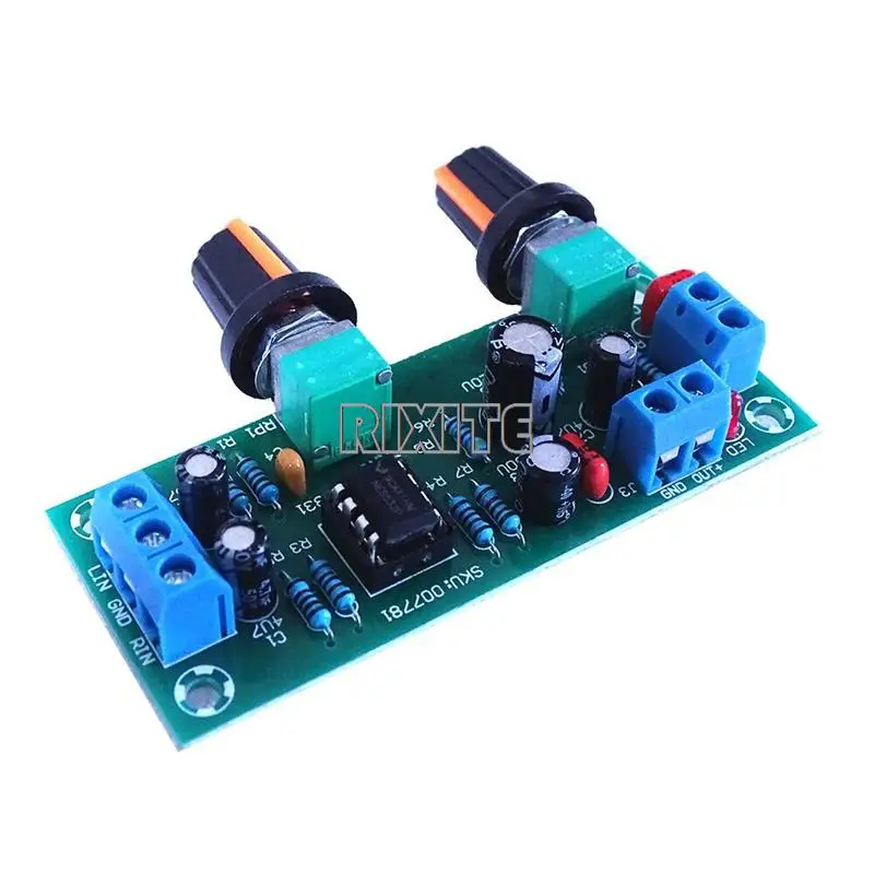 Low Pass Filter Board High-precision Single Supply 2.1 Channel 22hz-300hz