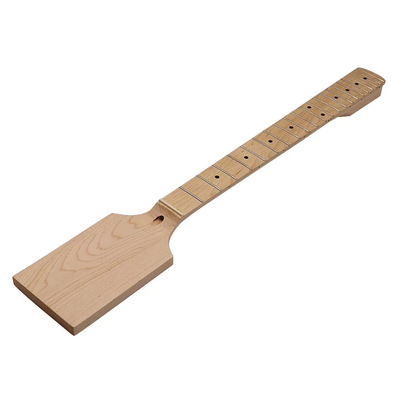 

Electric Guitar Neck, Canadian Maple, Paddle Shape, Matte, DIY, Accessories.
