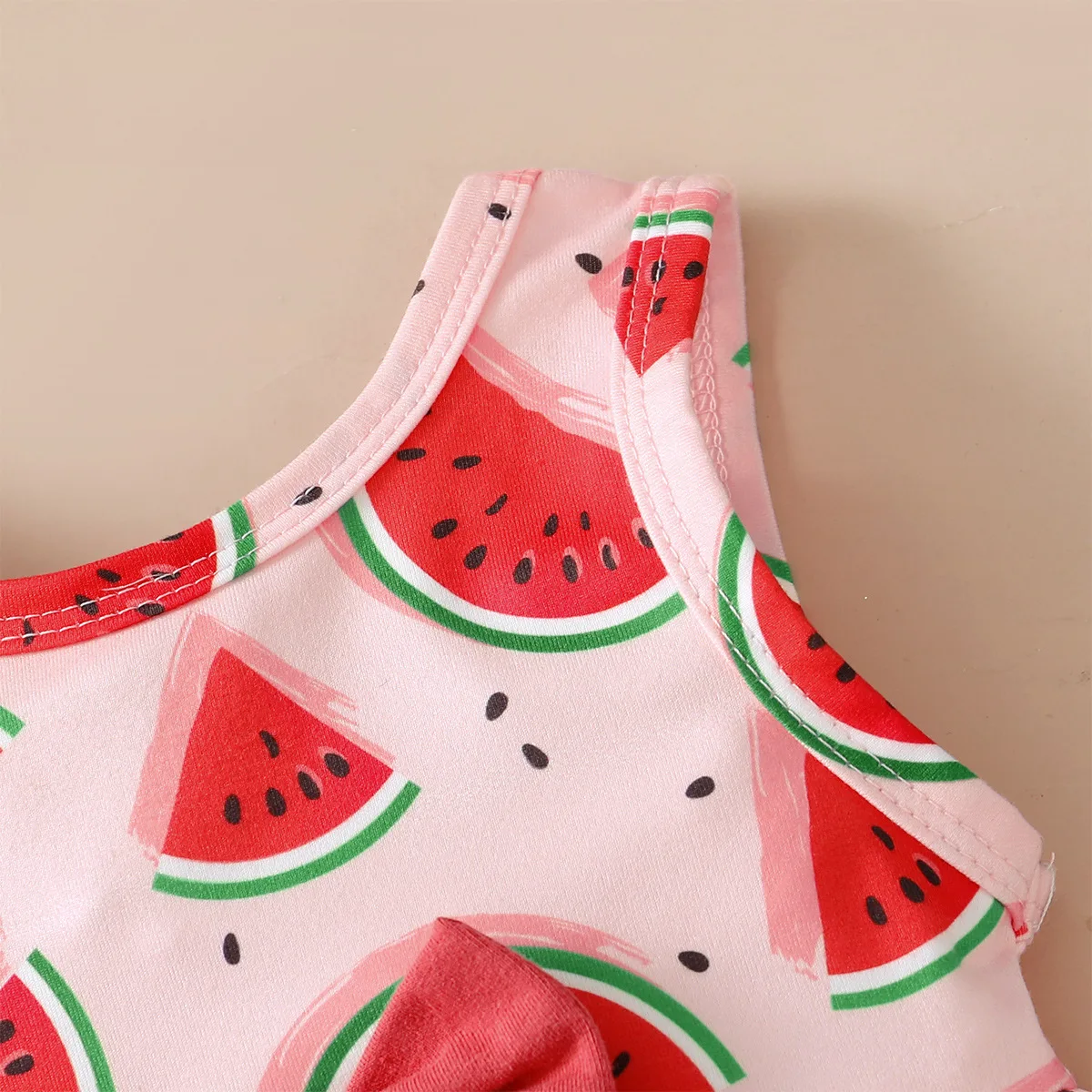 newborn baby clothing gift set hibobi Baby Girl Clothes Set Watermelon Food Pattern Top & Bow Decor Shorts Girls Clothing Sets Summer Short Sleeve Tops 2Pcs newborn baby clothing gift set