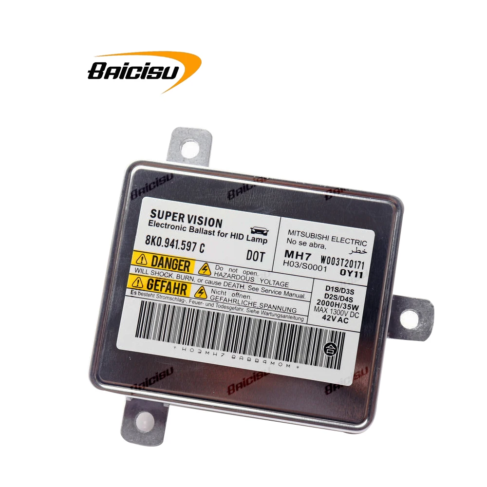 BAICISU 35W D1S 크세논 HID 키트 Canbus 밸러스트 키트 HID D3R 4300K ??5000K D1R 6000K 8000K 자동차 헤드 라이트 Audi Volkswagen D3S HID