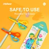 Mideer Children Kids Paper Craft Scissors Safe Plastic Baby DIY Cartoon Mini Scissors Manual Round Head Safty Handmade Tool 1