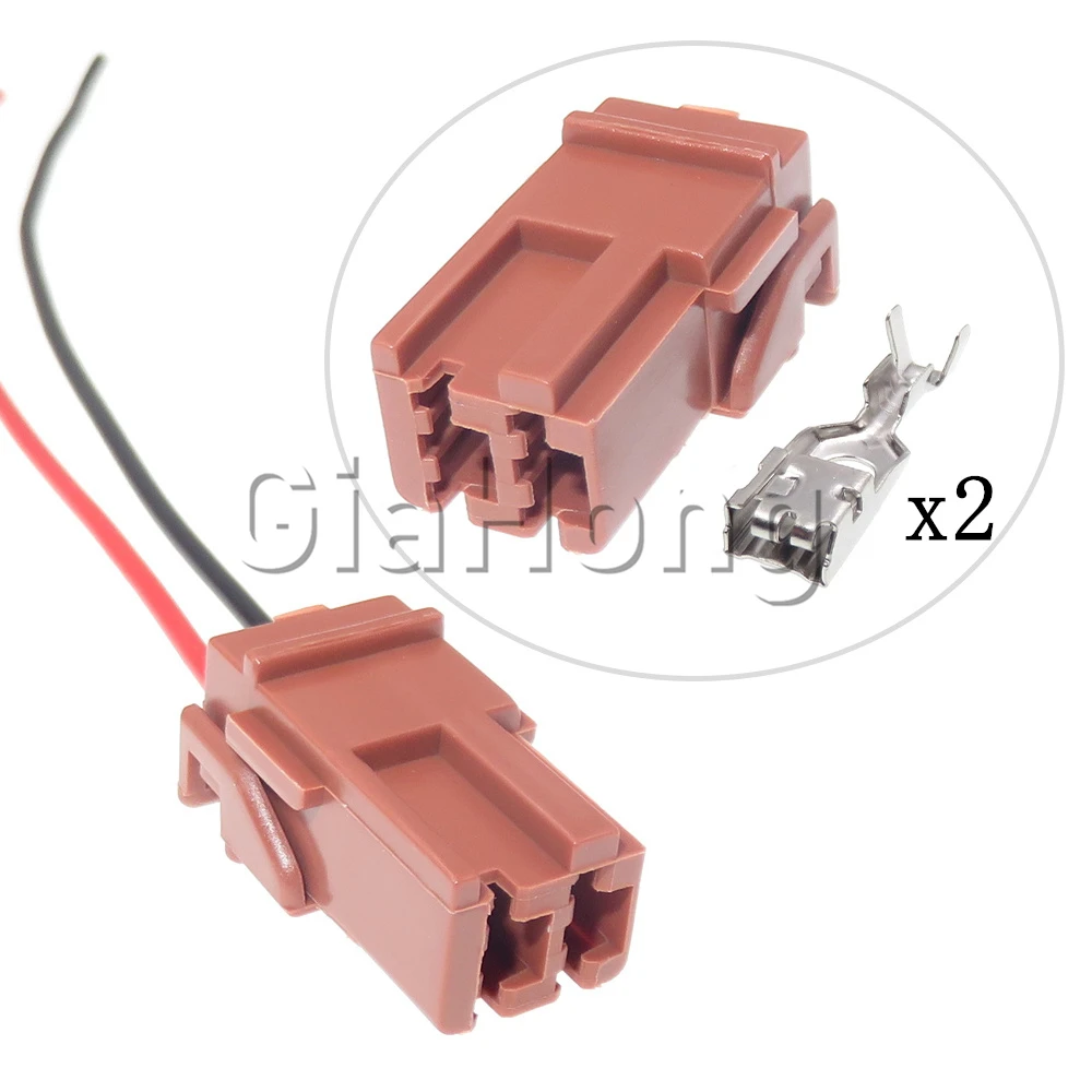 

1 Set 2 Ways 1-144835-2 142680-1 1-142680-1 Auto Power Connector Auto Accessories Car Large Current Wire Socket