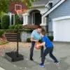 Basketball Hoop 5.6-6.5 FT Height Adjustable for Kids w/ Shatterproof Backboard 4