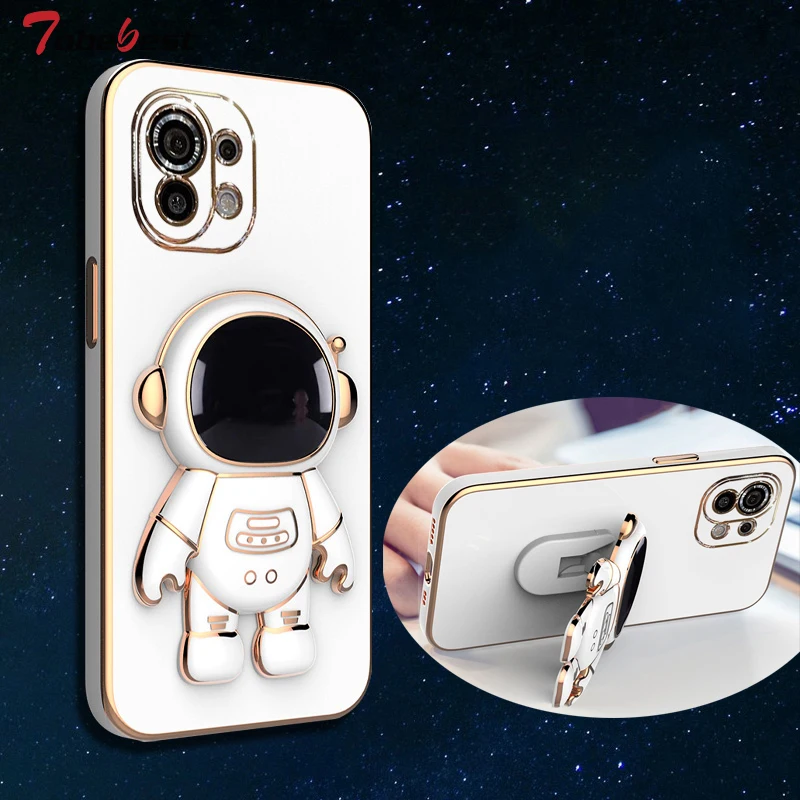 Coque de téléphone astronaute avec support pour xiaomi mi_voghion.com