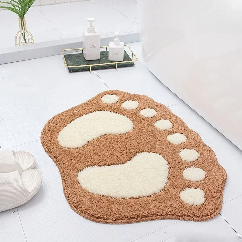 Ultra-Absorbent Non-Slip Microfiber Bathroom Rug - Soft & Machine Washable