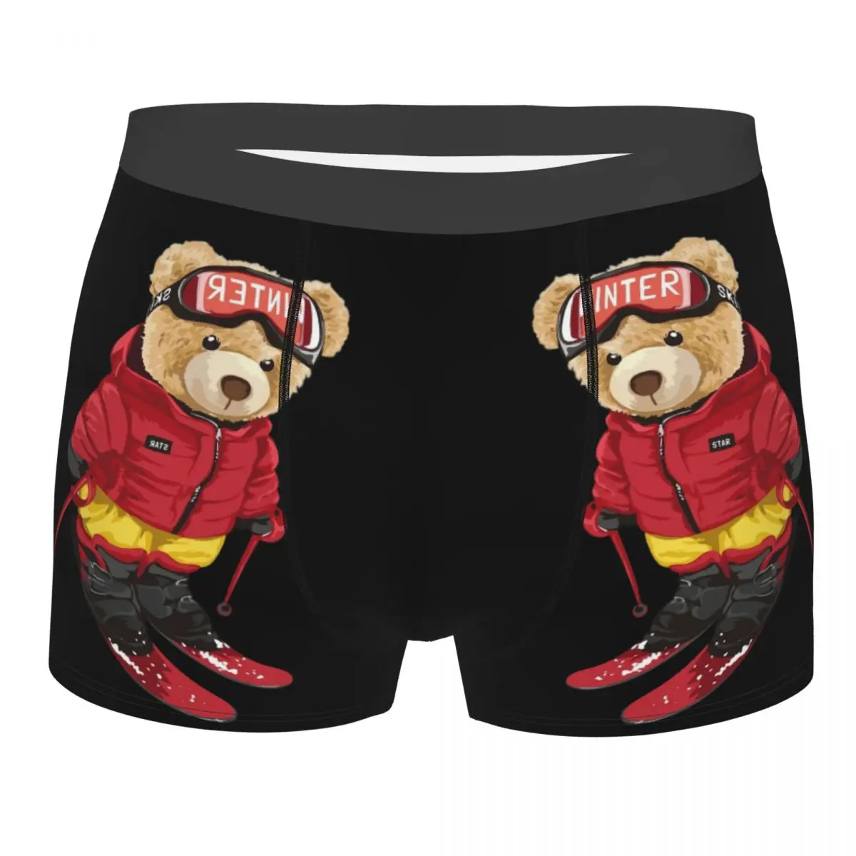 Teddy Bear Men's Boxer Briefs special Highly Breathable Underwear High Quality 3D Print Shorts Birthday Gifts special offer nursing bra women breastfeeding underwear seamless bra front button maternity breastfeeding breathable bra