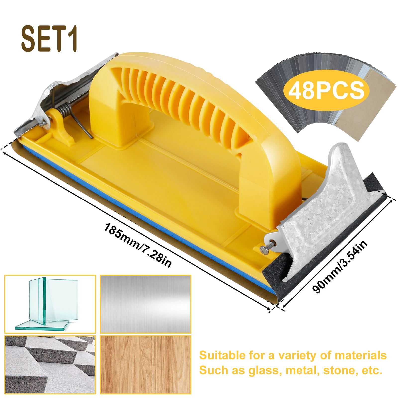Rotolo Carta Vetrata A Rete P320 - 70mm X 10m - Per Legno, Metallo, Pareti - Levigatura Manuale O Meccanica - Foto 2