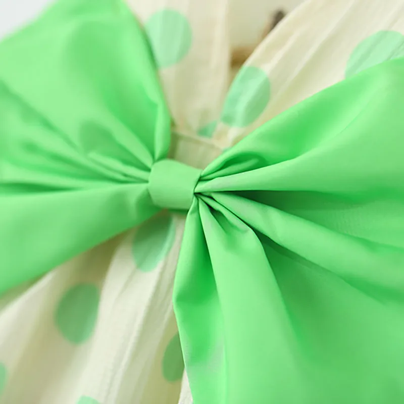 Summer Baby Girls Dot Print Vest and Shorts Set