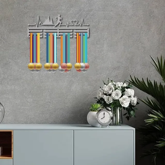 Porta Medaglie In Acrilico CREATCABIN | Display Per Medaglie Sportive Da Parete - Foto 11