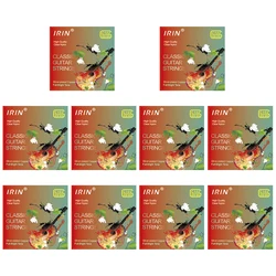 IRIN Set of 6 Nylon Guitar Strings - Classic Guitar Instrument Accessories (10 Set C102)