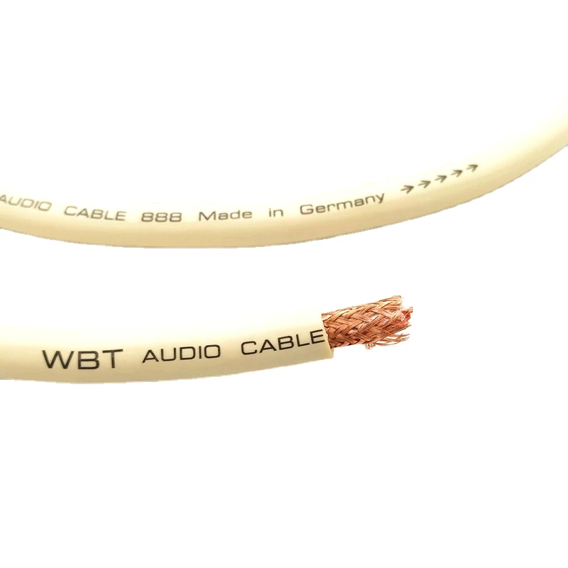 Wbt888 2 Core Oxygen Free Copper (ofc) Bulk Audio Cable Rca Signal