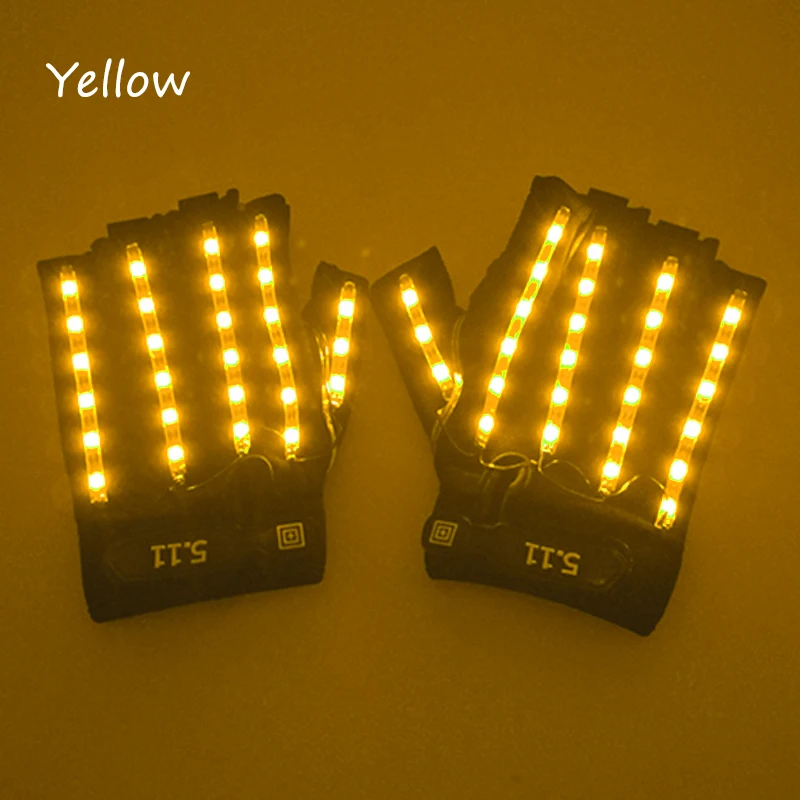 Futuristic Neon LED Party Glasses for Performers and Rave Enthusiasts