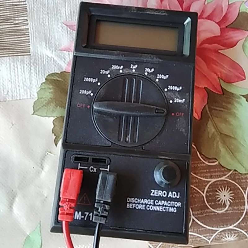 CM7115A Capacitance Meter Digital Multimeter LCD Display Measurement Tool ,Dual Slope Integrated A/D Converter System 6