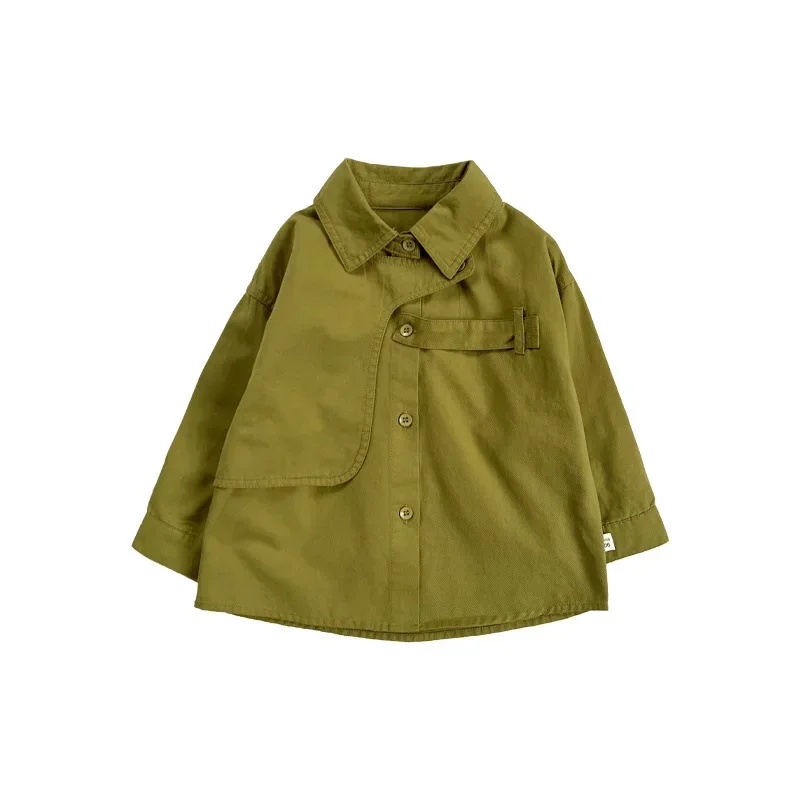 Spring New Children's Korean-Style Cotton Shirt Boys' Cool Smart Spring and Autumn Shirt Thin,kids shirts