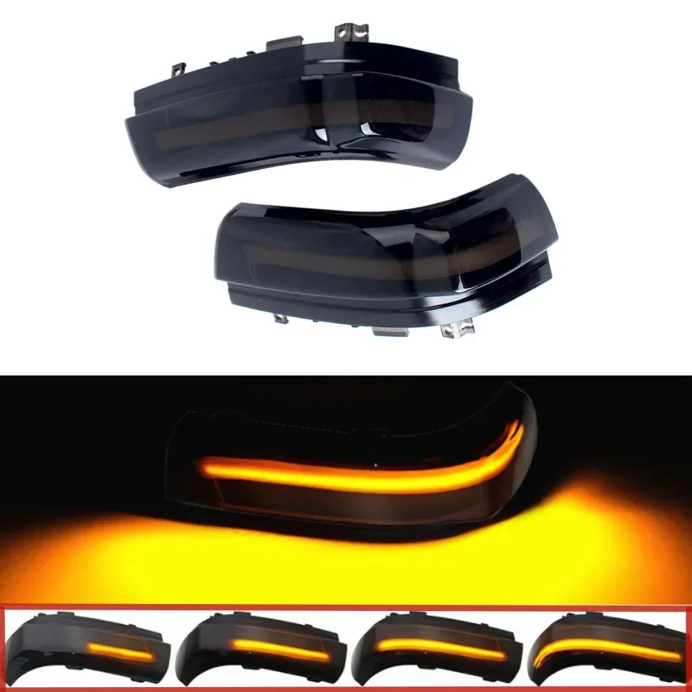 

2pcs Dynamic Turn Signal Light LED Side Mirror Indicator Blinker Light For Mitsubishi Pajero V73 V77 V93 V97 2006-2019