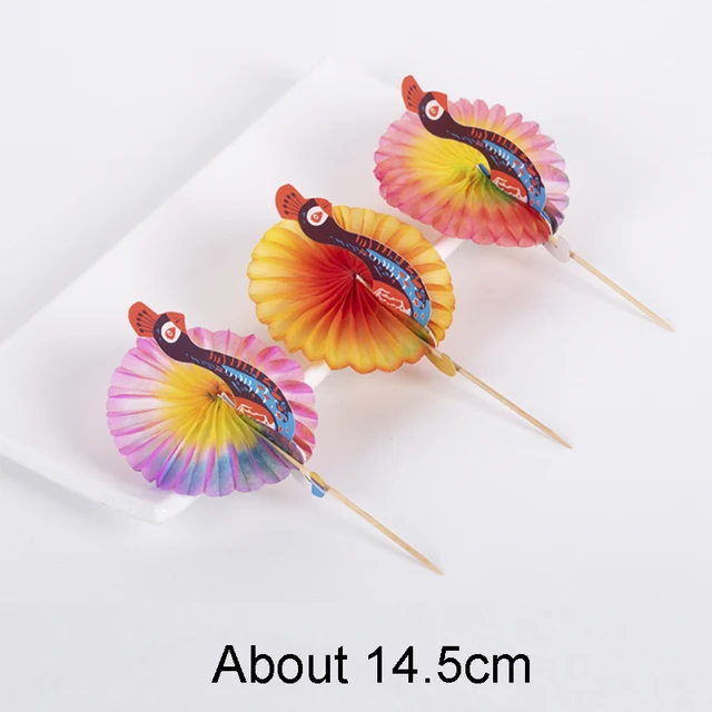 50 PCS Peacock