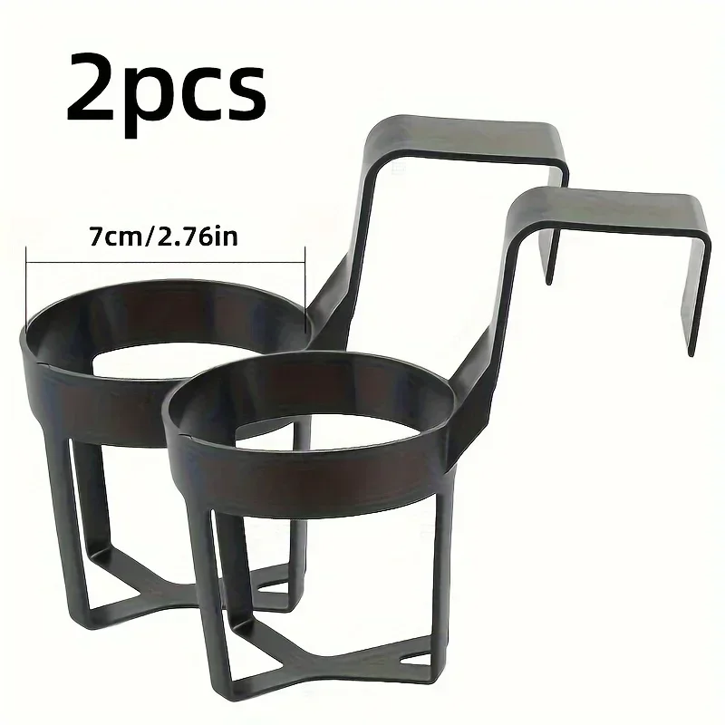 2pcs Double Deluxe Drinks Mug Car Holder Set Perfect Cup Holders for Vehicle