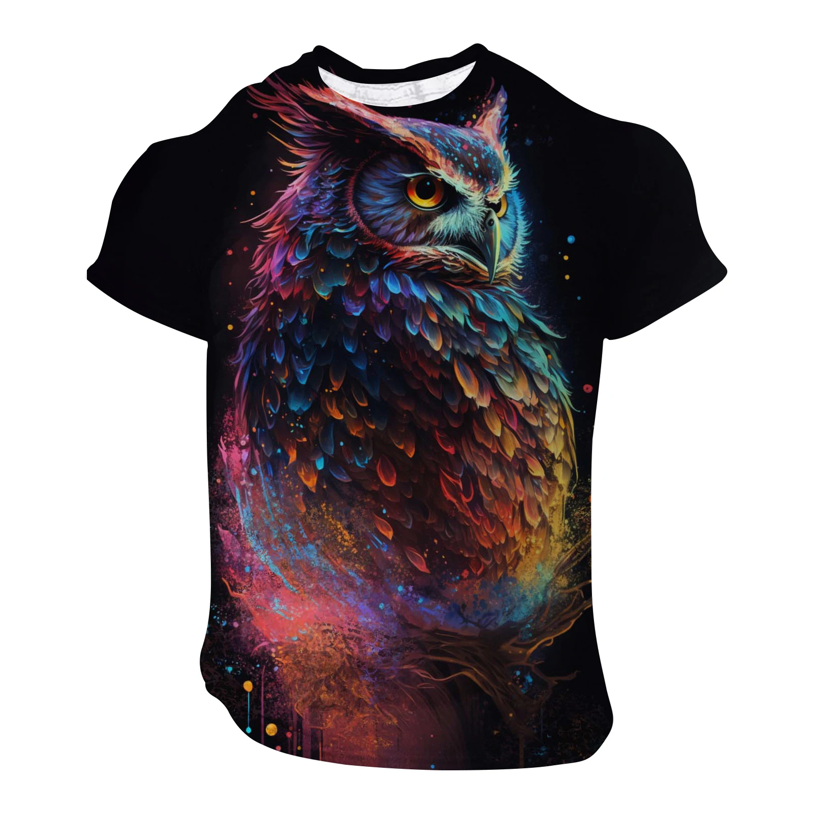 

Oversized T Shirt for Men 3D Print Tees Tops Summer Casual Short Sleeve Mens Animal Pattern T Shirt Streetwear Fashion Clothes