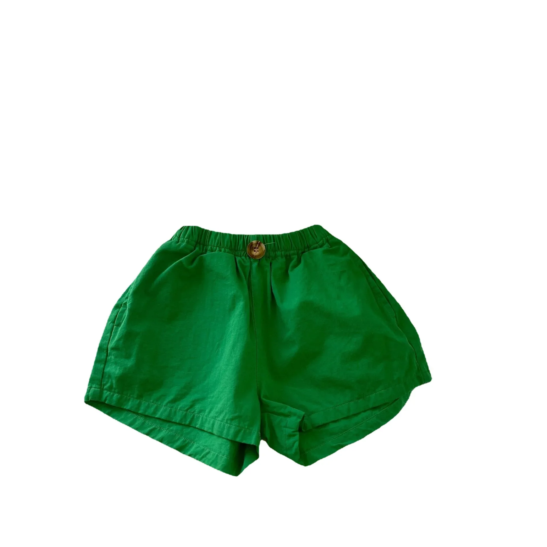 Clearance 110cm 1849B Children Clothes Candy Color Girl Shorts Summer Korean Children's Trousers Washed Cotton Boy Shorts