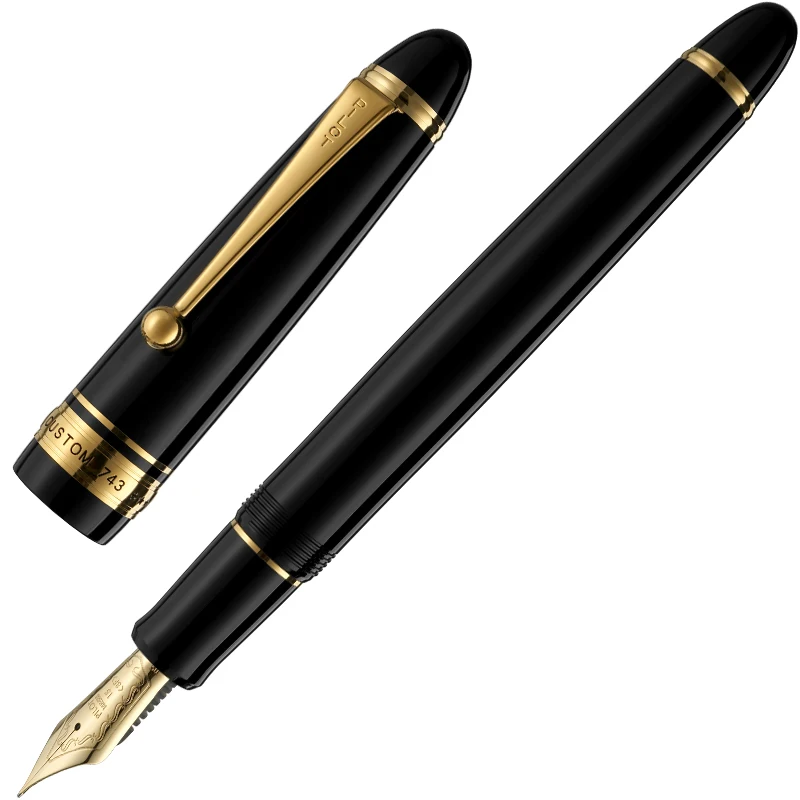 パイロット万年筆,14k,大型インク収納,カスタムペン,日本の