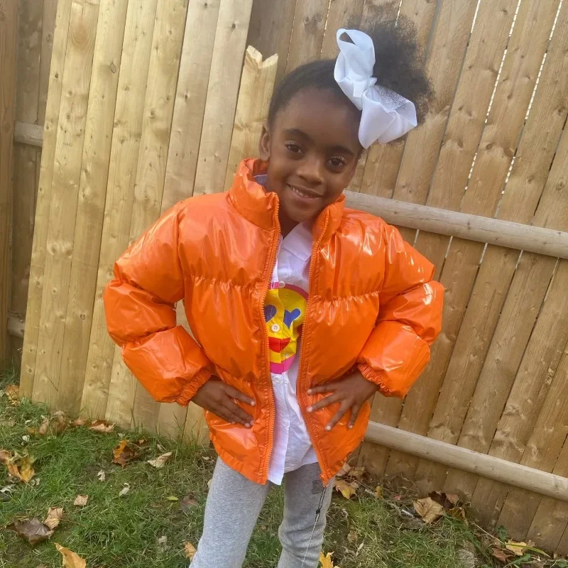 Little Girls Kids Winter Coats Jackets Fall Fashion Clothes Plus Size Down Coats Jackets Children Crop Puffer Bubble Girl