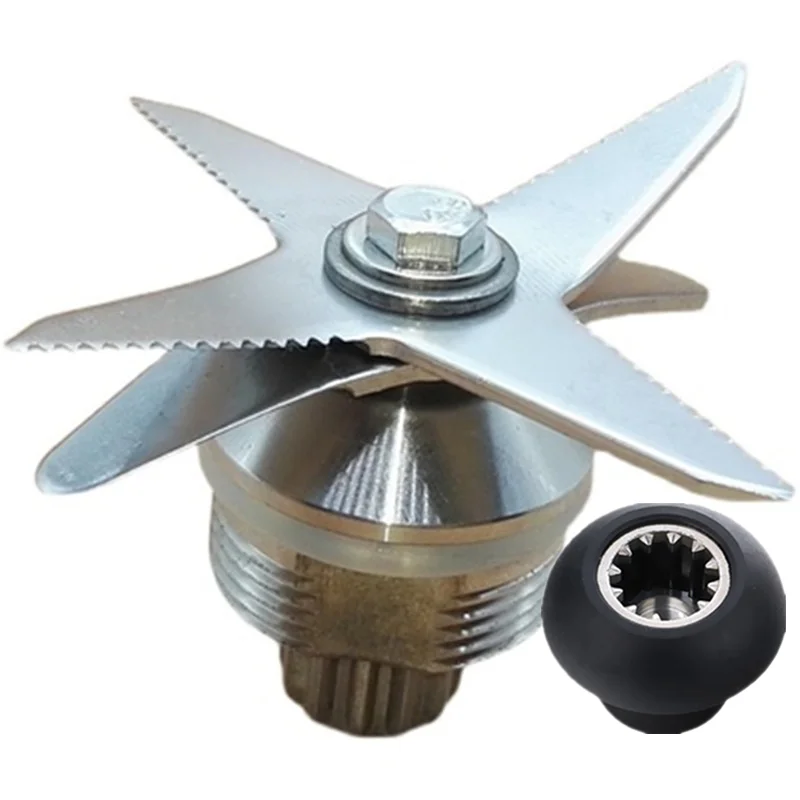 Blender knife + connector vitamix blender cup replacement knife parts blender blade knife unit