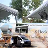 RV Sunshade Hook Caravan Awning Hooks S Shape Camping Awning Hooks Reusable Durable S-Shaped Hangers Accerssories Outdoor Tools 5
