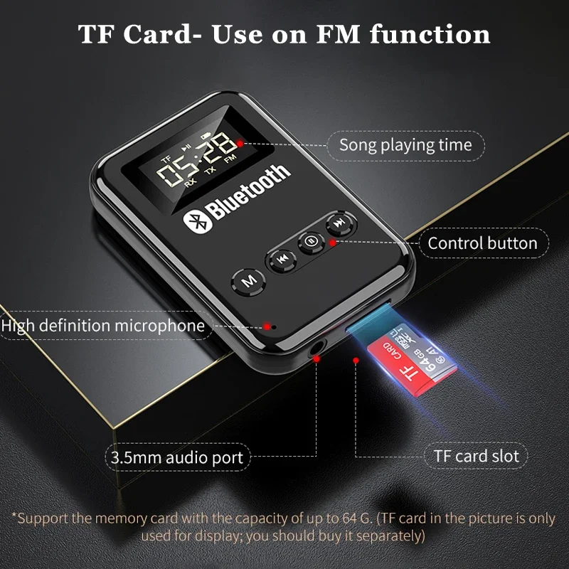 Bluetooth 5.0 Wireless Adapter 6