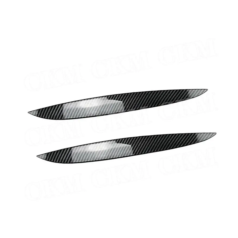 자동차 전면 헤드라이트 눈썹 눈꺼풀 커버 트림 장식 액세서리, 폭스바겐 VW 골프 4 MK4 1997-2006 바디키트용