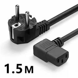 Versatile EU Power Extension Cable - IEC C13 AC Cord (Multiple Lengths) (1.5m)