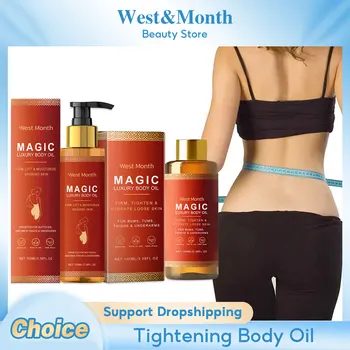 Olio per il corpo di lusso magico Profondamente idratante Pelle secca Rafforzamento Rassodante Petto Coscia Ringiovanente Riparazione Ammorbidire Olio nutriente 1