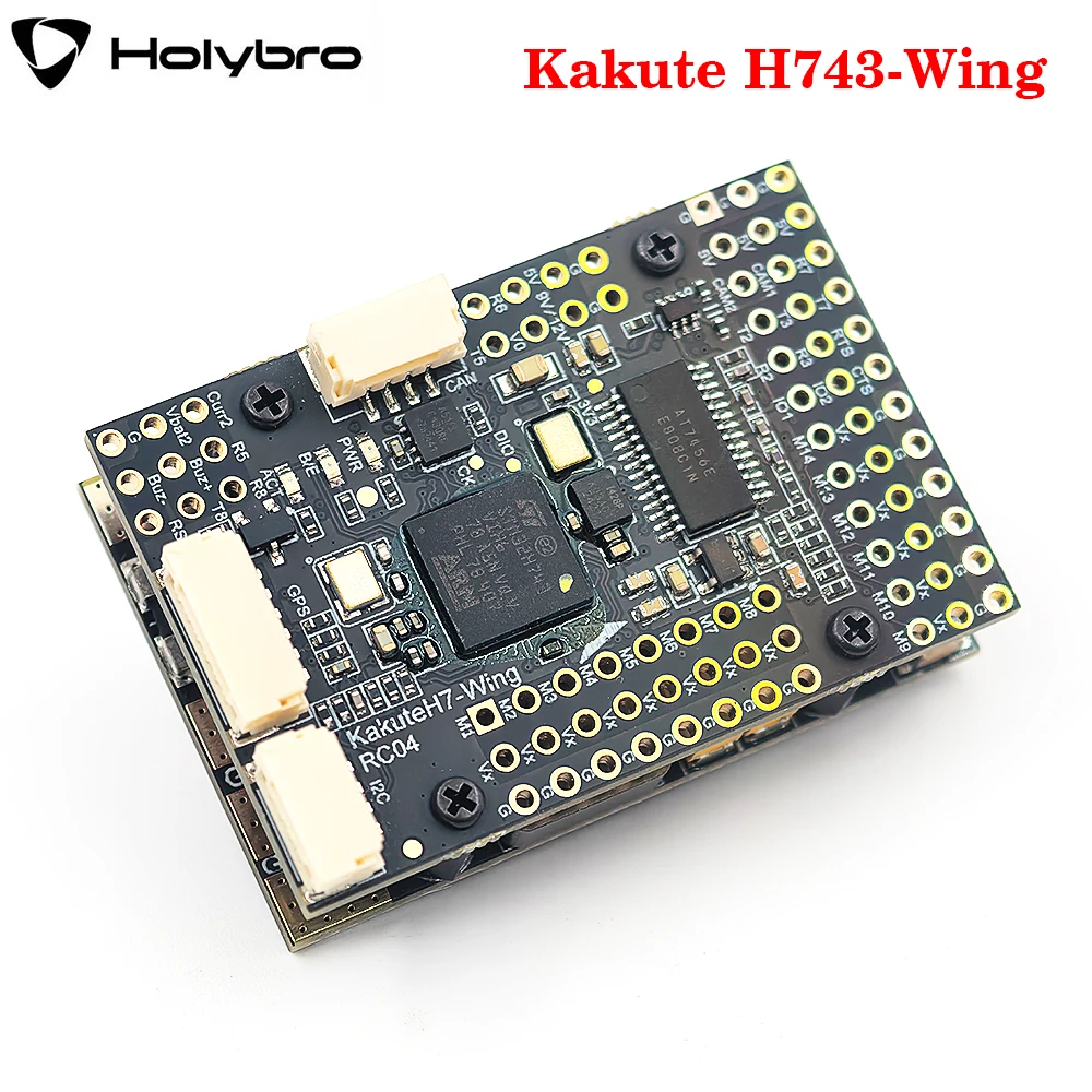 Контроллер полета Holybro Kakute H743-Wing поддерживает барометр INAV/Ardupilot BMP280 3-8S LIPO для дронов с фиксированным крылом и вертикальным взлетом и посадкой с видом от первого лица
