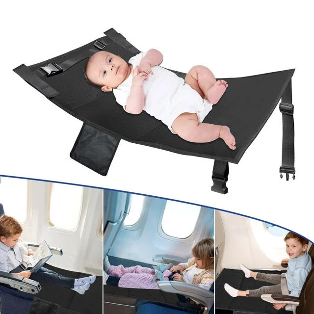 Toddler Airplane Footrest Airplane Seat Extender - Toddlers Portable Foot  Rest Travel Bed Airplane Travel Accessories for Kids Hammock for Flights  Leg