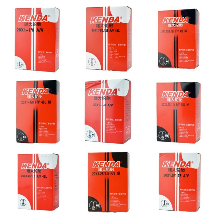 Description Picture 5 of itemKENDA Bike Inner Tube Tire 20 Inch For Mountain MTB Folding BMX Bicycle tyre 20*1.25/1.75/1.5/2.1/2.125 1-1/8 1-3/8 pneu