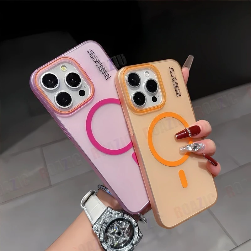 Ultra-Thin Matte Anti-Fingerprint Magnetic Case - Shockproof Bumper Cover