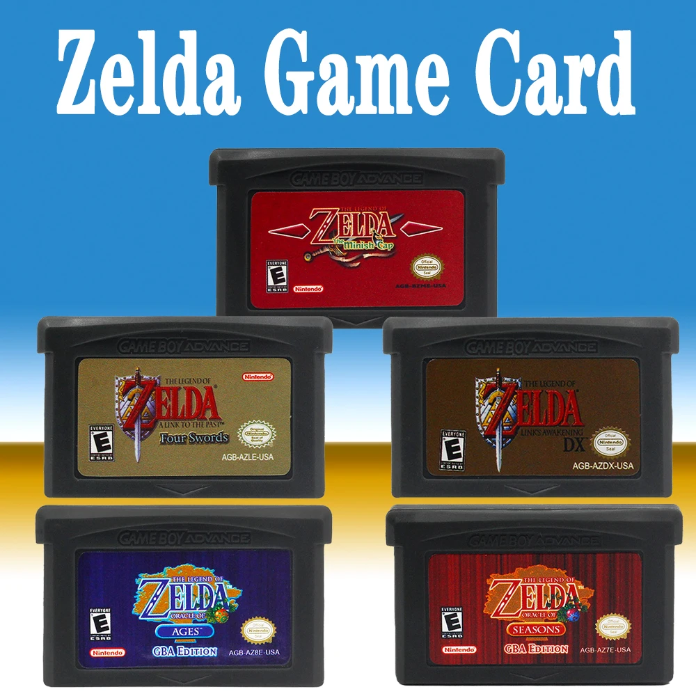 Zelda GBA Game Cartridge 32 Bit Video Game Console Legend Of Zelda