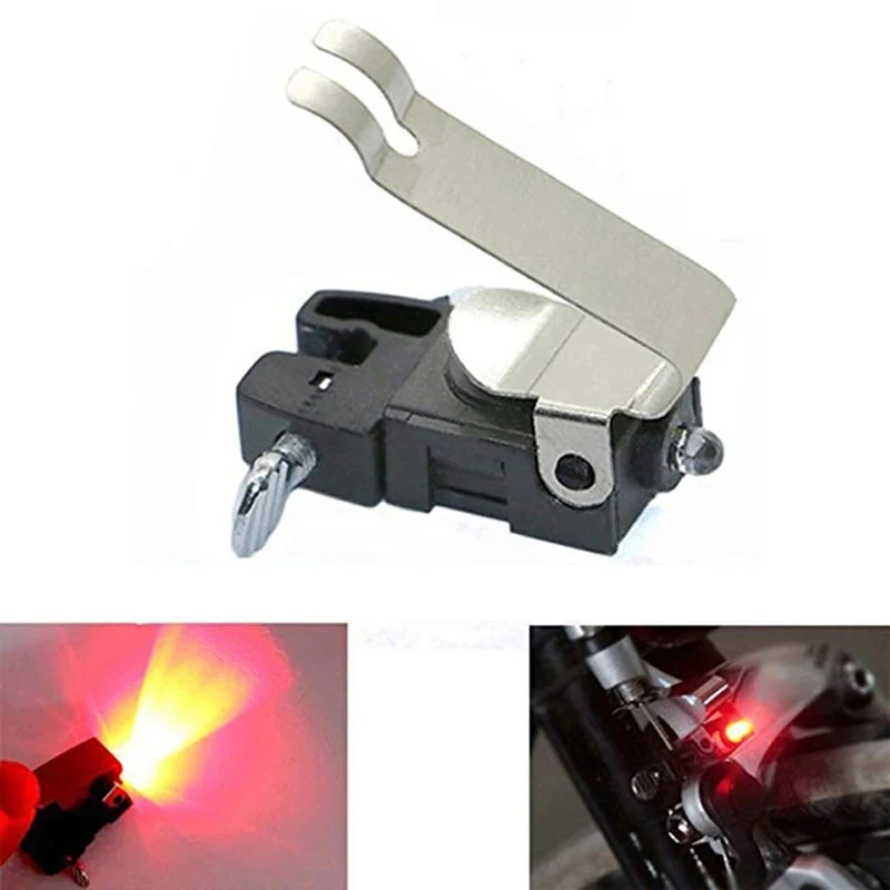 

Mini Bicycle Brake Light Red Warning Lamps For MTB Mountain Bike Waterproof LED Lamp Cycling Accessories For Road Bike Taillight