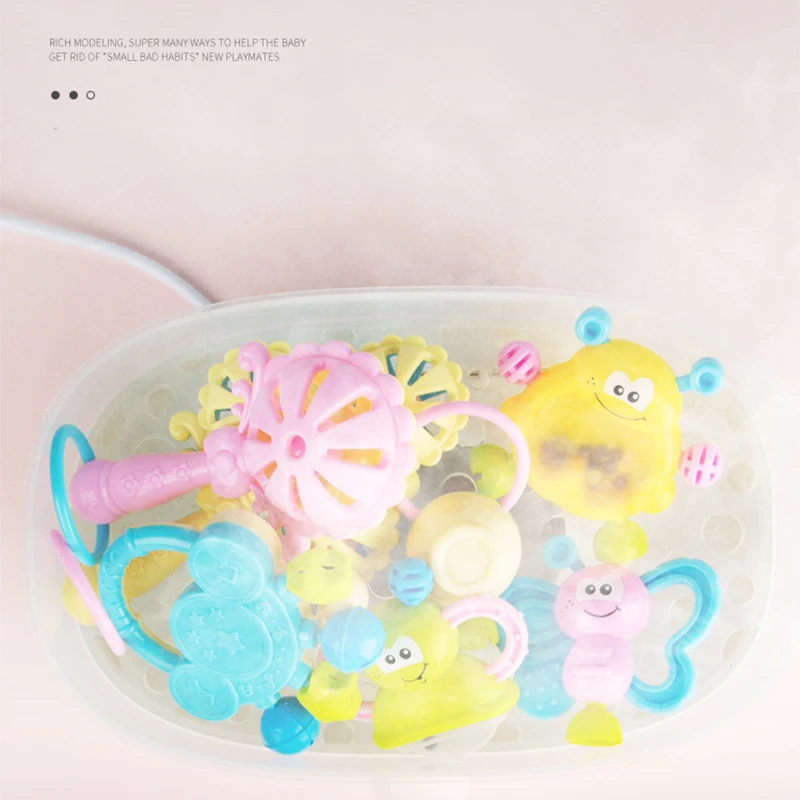 Children's Cute Photo Props Baby Teether Rattle Can Chew Molar Early Education Toys For Small-month-old Babies Newborn Gifts 0-1