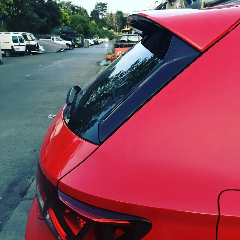 Per Seat Leon Spoiler Coda Ala Tronco Pianoforte Colore Nero 2 Pezzi Spoiler Aggiuntivo Accessorio In Plastica Abs Per Seat Leon Cupra