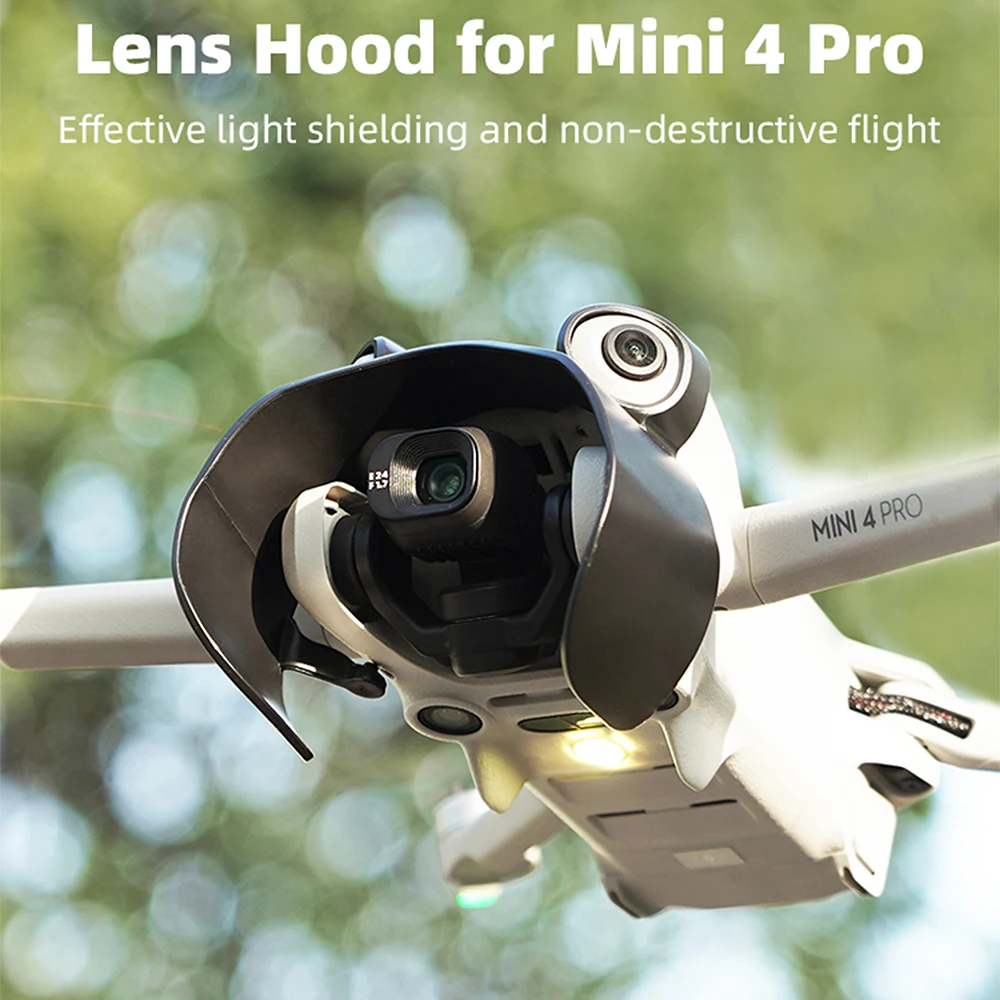 Cappuccio Copriobiettivo Per Dji Mini 4 Pro Drone Gimbal Camera Accessorio Protettivo Antipolvere Antigraffio