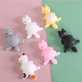 귀여운 고양이 짜기 미치 재미 있는 아이 장난감 어린이 생일 파티 손님을 위한 결혼 선물 피 나타 필러 크리스마스 선물, 선물로 적합