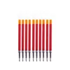 50Pcs/set 11cm Press Type Gel Pen Refill 0.45mm Thick Diameter Red Blue Black Refill 0.5mm Tip Student Writing Stationery K35 4