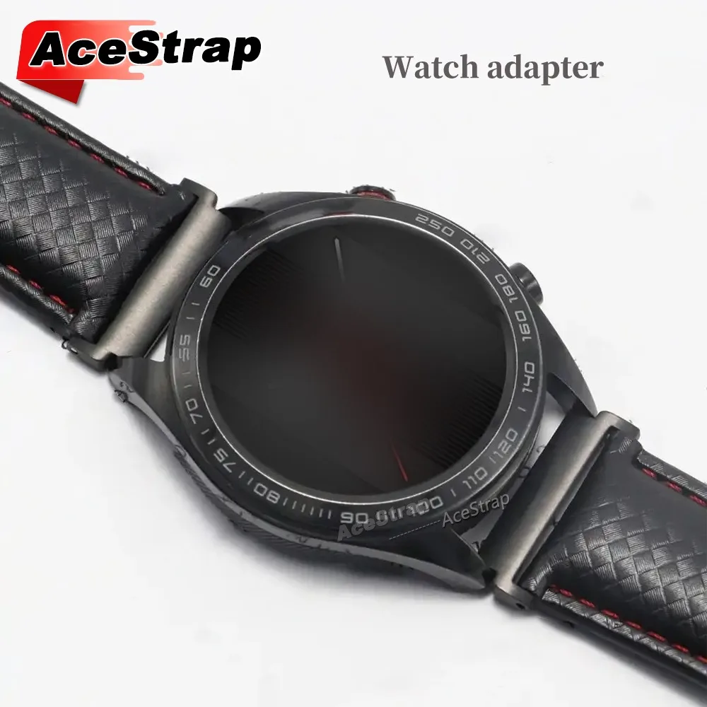 Elegant Stainless Steel Quick Release Watch Band Connectors - 2 Pack