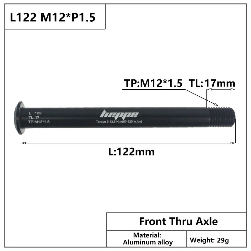 L122 M12x1.5 TL17