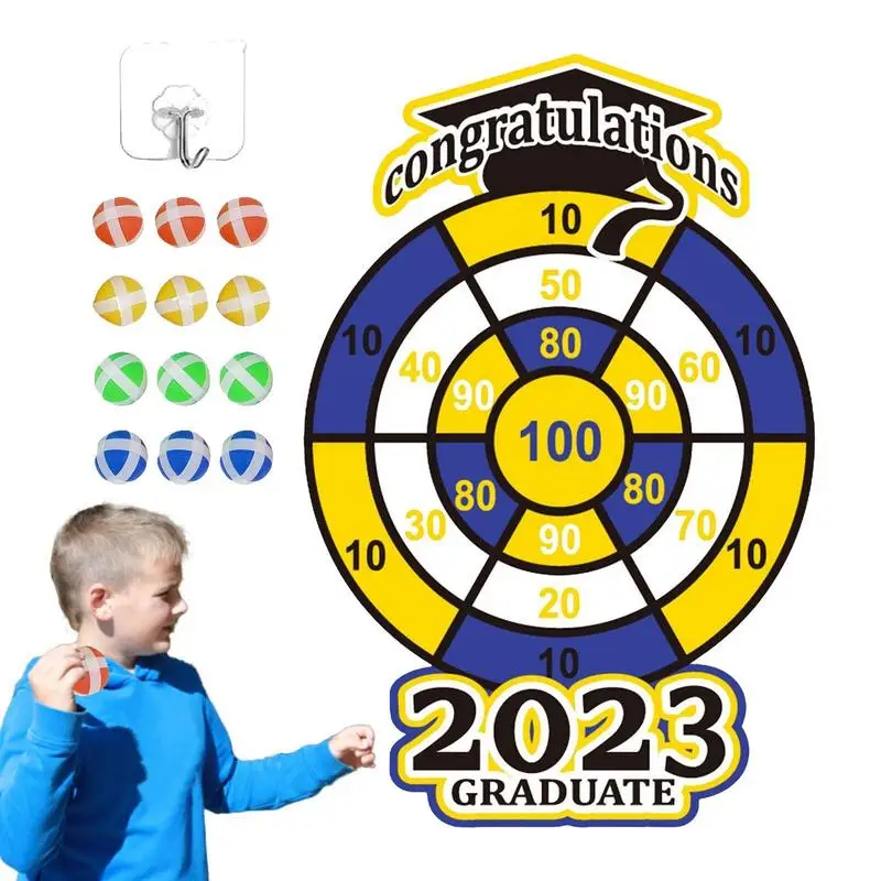 

Dart Board Game Set Outdoor Toys For Kid Summer Indoor Outdoor Toys Dart Board For Kids Sports Party Outside Toys With 12 Balls