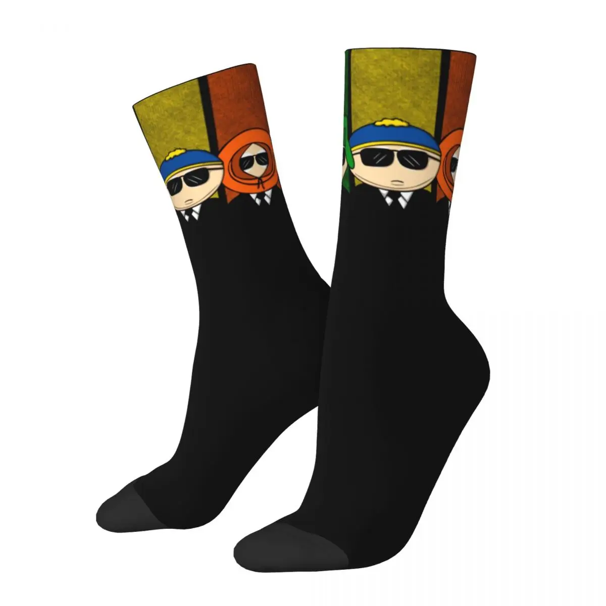 

South-Park Squad Socks Unisex Winter Socks Running Happy Socks Street Style Crazy Sock
