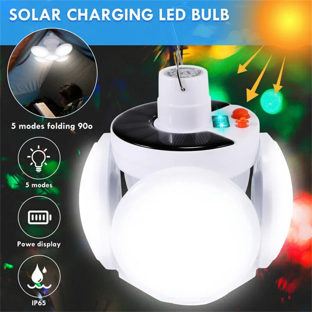 Led Flashlight Led Lights Camping Lamp Camping Lights Solar Flood Light Solar Lantern Solar Outdoor Folding Light Portable USB Rechargeable LED Bulb Search Lights Camping Torch Emergency Lamp For Power Outages