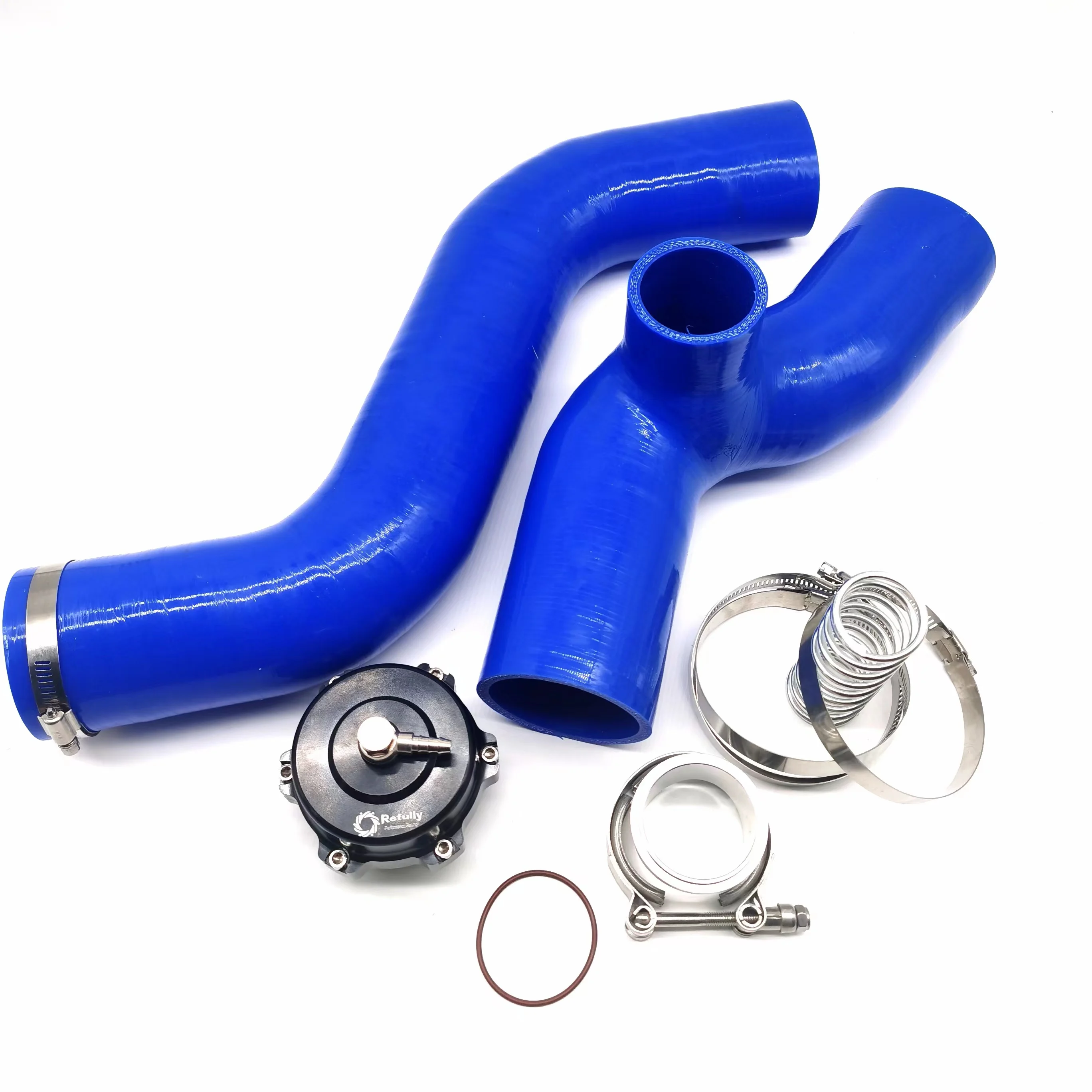 INTAKE MANIFOLD UPGRADE KIT SEADOO 230/300 INTERCOOLER TUBING UPGRADE KIT 50MM BLOW-OFF VALVE