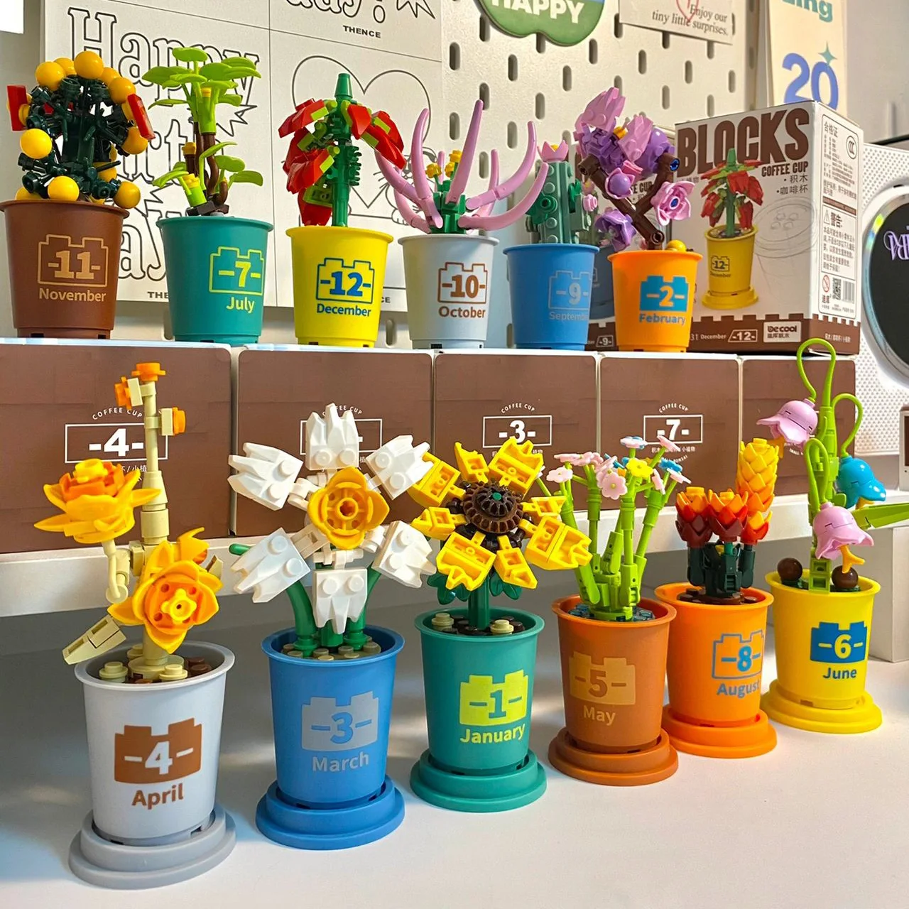 Flower Blocks Giocattoli Per Bambini Bouquet Da 6 A 10 Anni Mini Block Giocattolo Per Bambini Piccoli 7 Anni Giocattolo Educativo Building Blocks Rega