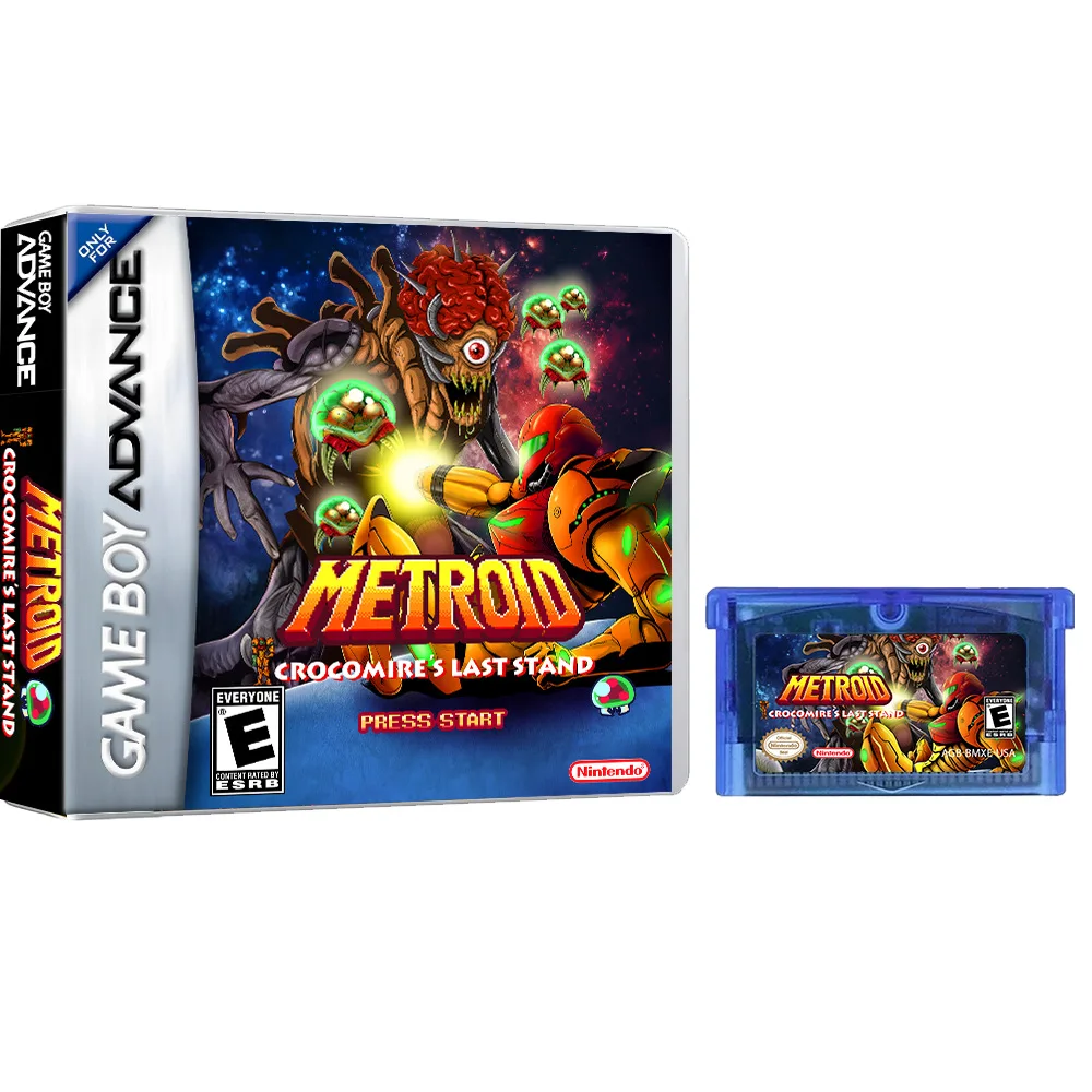 

Metroid Prime: последняя подставка Crokomir, игровая карта GBA, обновленная игра, заметки на английском языке